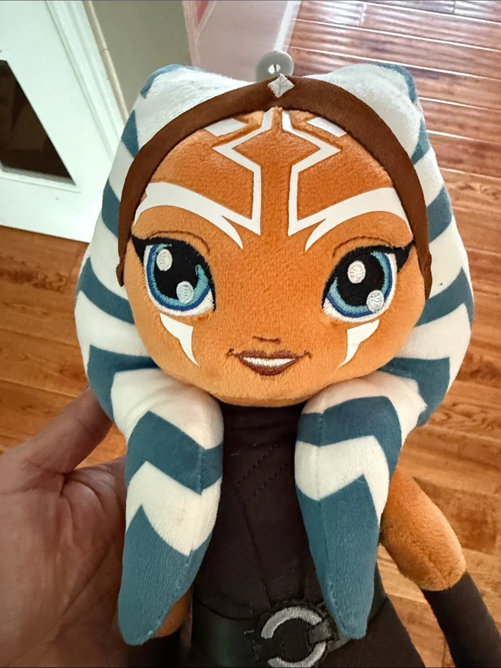 Disney Ahsoka Tano Plush - Orange, Blue & White